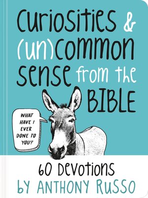 cover image of Curiosities and (Un)common Sense from the Bible